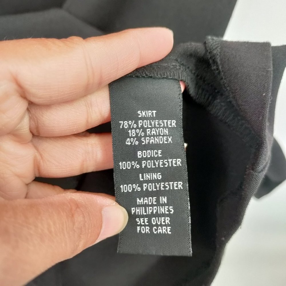 Iz Byer Flutter Sleeve Ruffled Colorblock Bodycon… - image 8